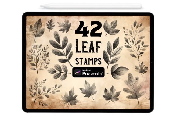 42 Leaf Procreate Stamp Brushes: A Practical Creative Tool for Digital Artists