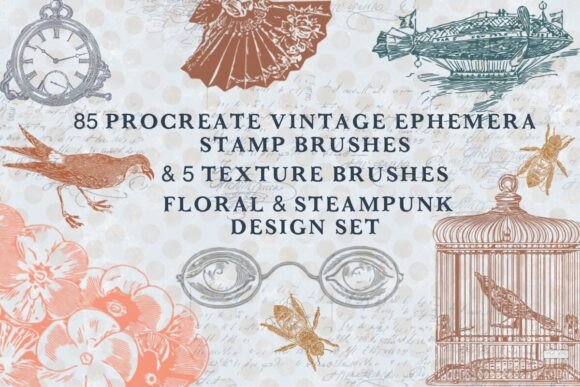 85 Procreate Ephemera Texture Brushes: Strategic Tools for Vintage-Inspired Digital Art