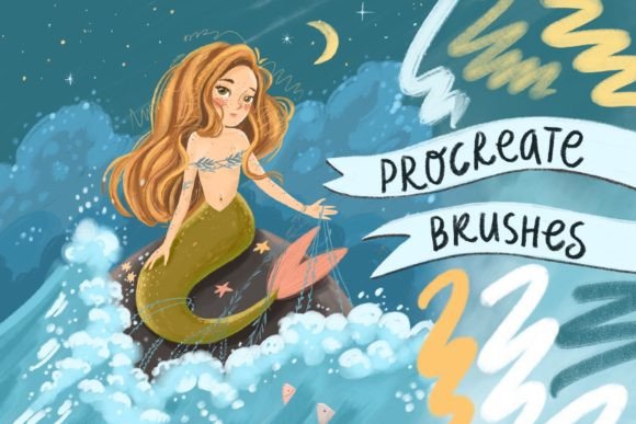 Brushes Procreate. Texture Paints: Enhancing Digital Art with Realistic Detail