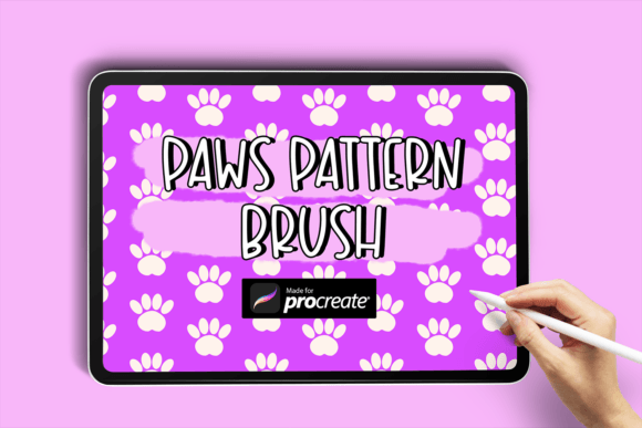 Creating Artistic Textures with Paws Pattern Procreate Brushes