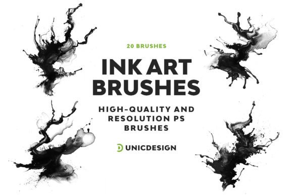 Enhancing Digital Art with Ink Art Photoshop Brushes