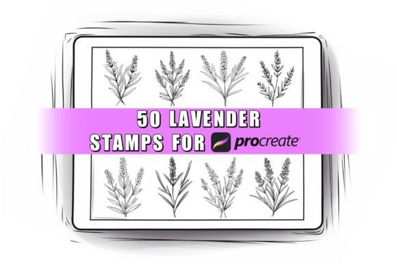Exploring the Creative Potential of Lavender Procreate Stamps Brushes