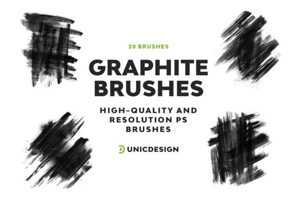 Graphite Photoshop Brushes for Creative Digital Art