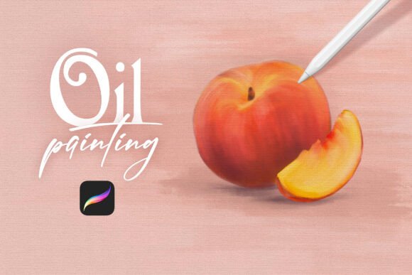 Oil Paint Procreate Brushes for Realistic Digital Art