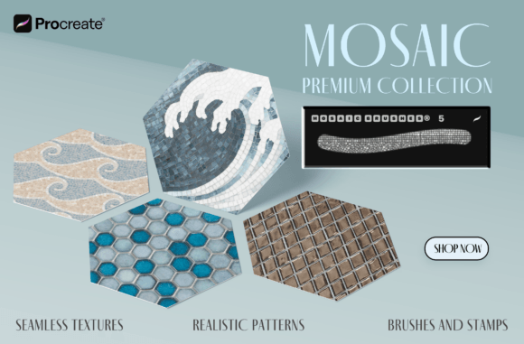 Procreate Mosaic Brushes: A Creative Toolkit for Digital Mosaic Art