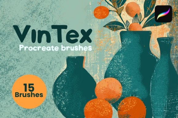 VinTex Vintage Procreate Brushes